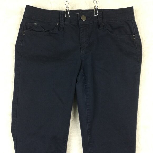 YMI Womens‎ Jeans Skinny Denim Blue Navy Mid Rise Stretch Juniors 11 - Picture 3 of 11